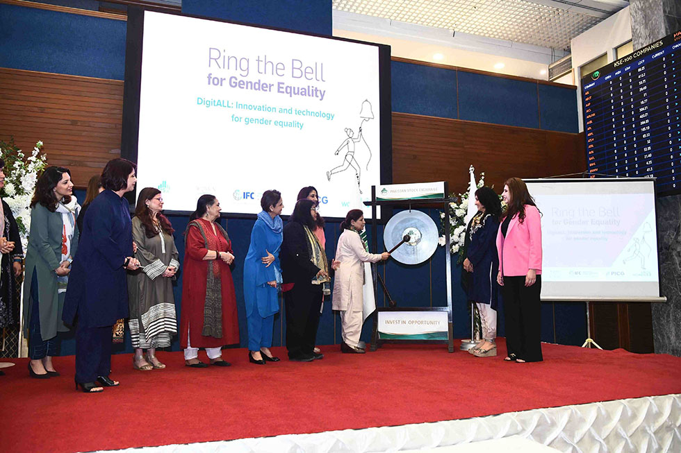 Ring the Bell celebrations at Pakistan Stock Exchange 2023