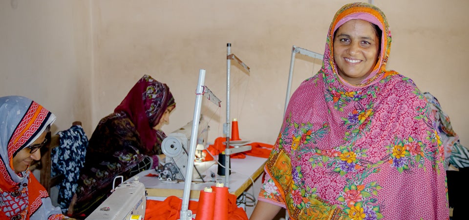 Samina Kausar. Photo: UN Women/Habib Asgher